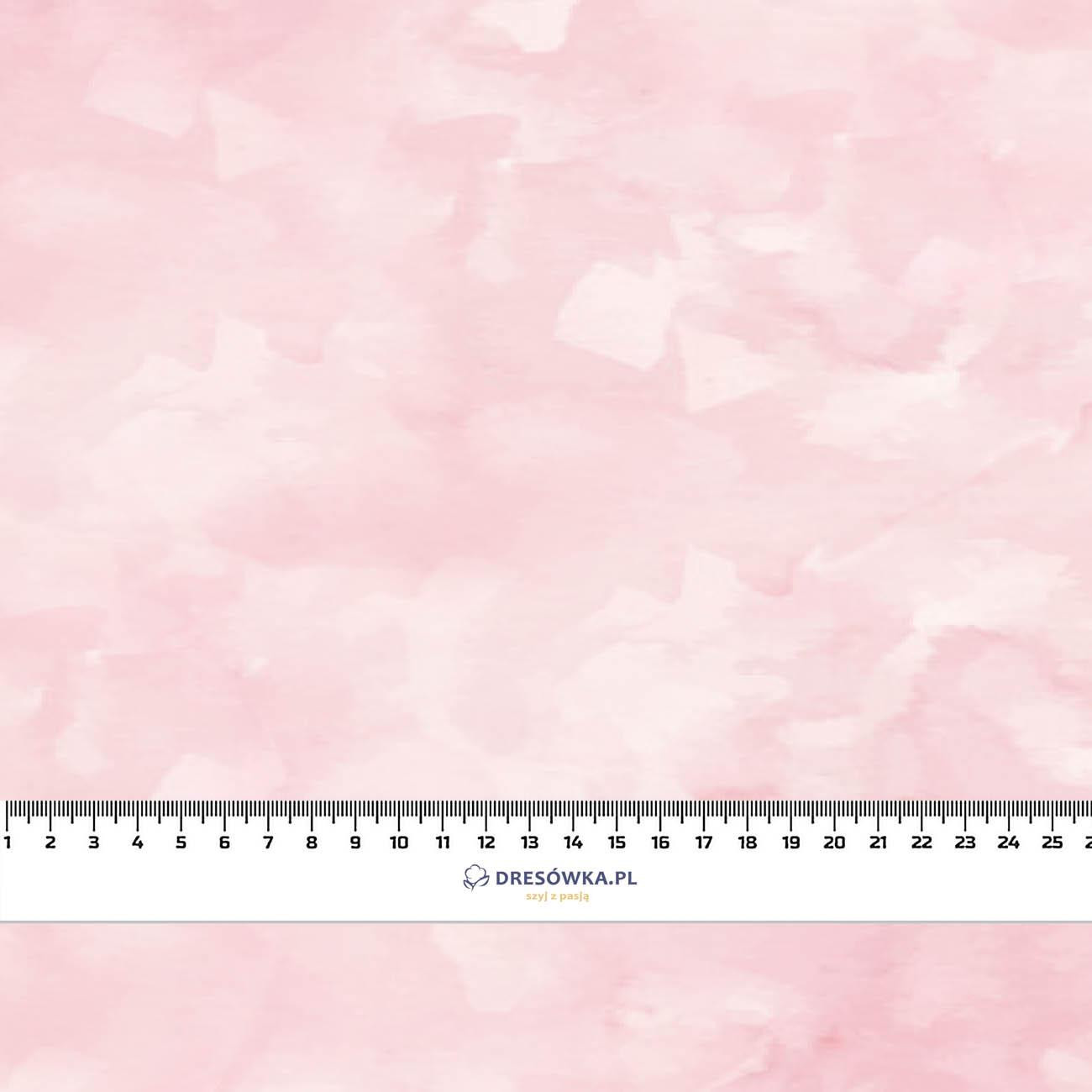 CAMOUFLAGE m. 2 / blass rosa - leichte Maschenware angeraut