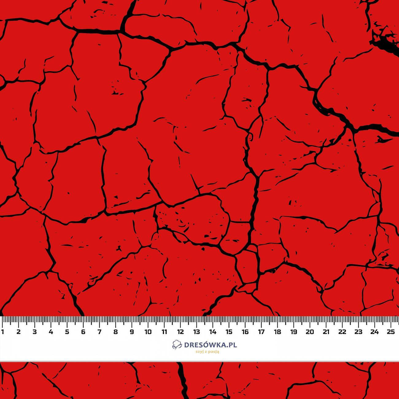 ROT VERBRANNTE ERDE (schwarz) - Thermo lycra