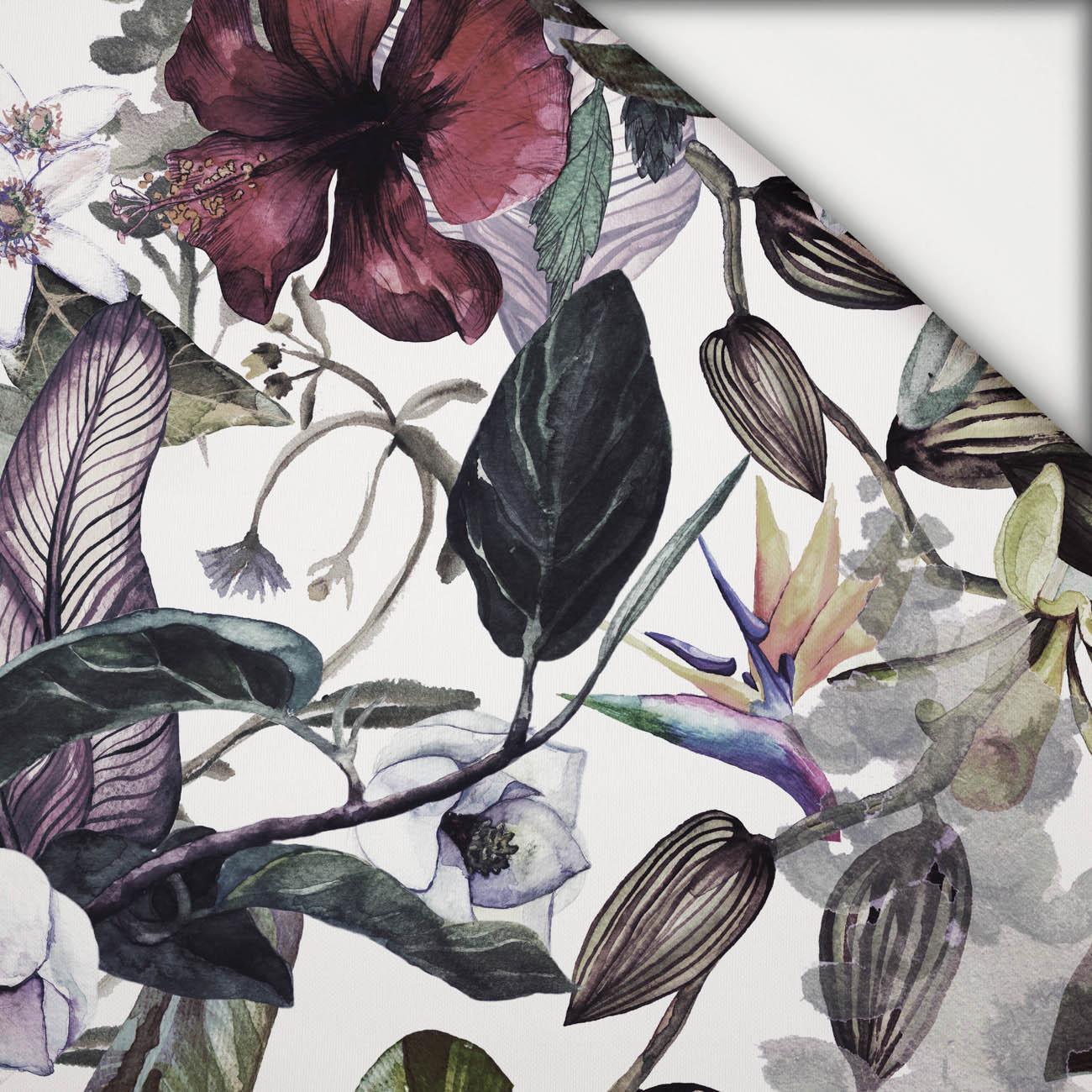 PARADIESBLUMEN - leichte Maschenware angeraut