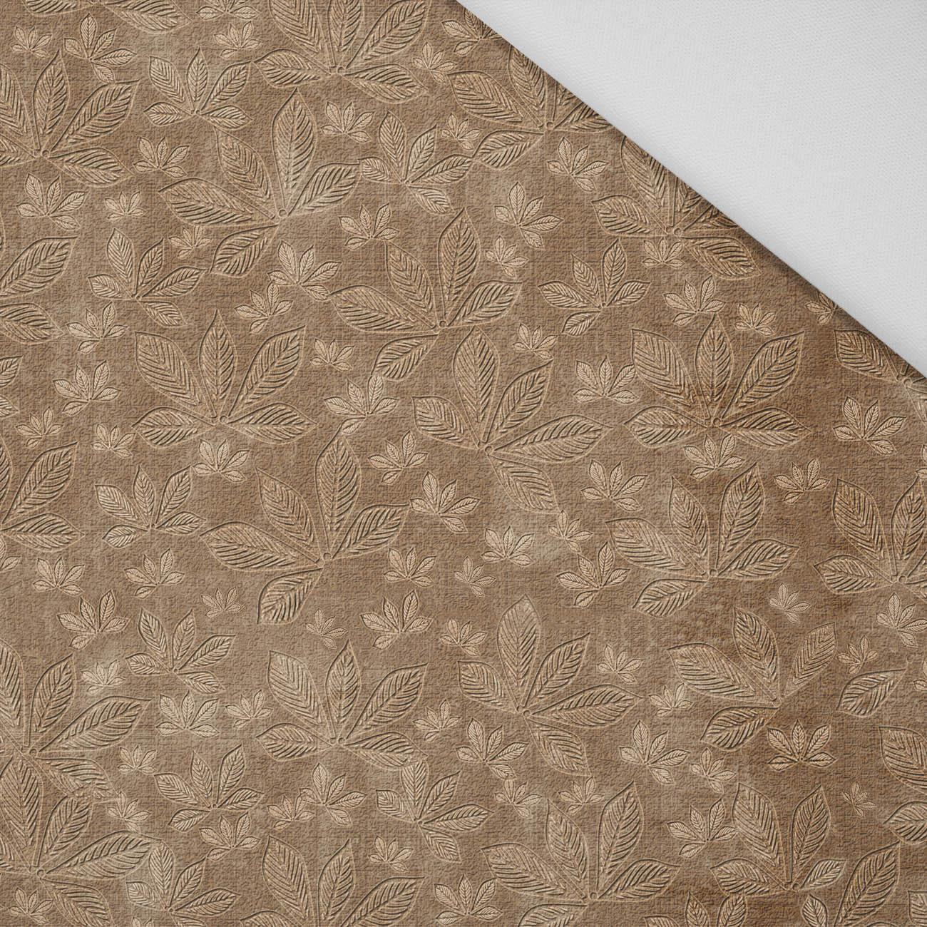 KASTANIENBLÄTTER Ms. 2 / braun (HERBSTFARBEN) - HOME DECOR PREMIUM Webware