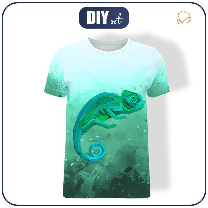 HERREN T-SHIRT - CHAMELEON - Single Jersey 