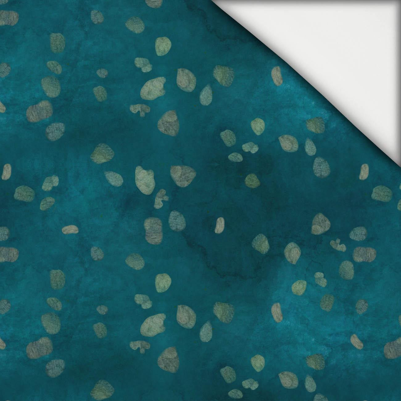 BOHO LEAVES M. 3 - leichte Maschenware angeraut