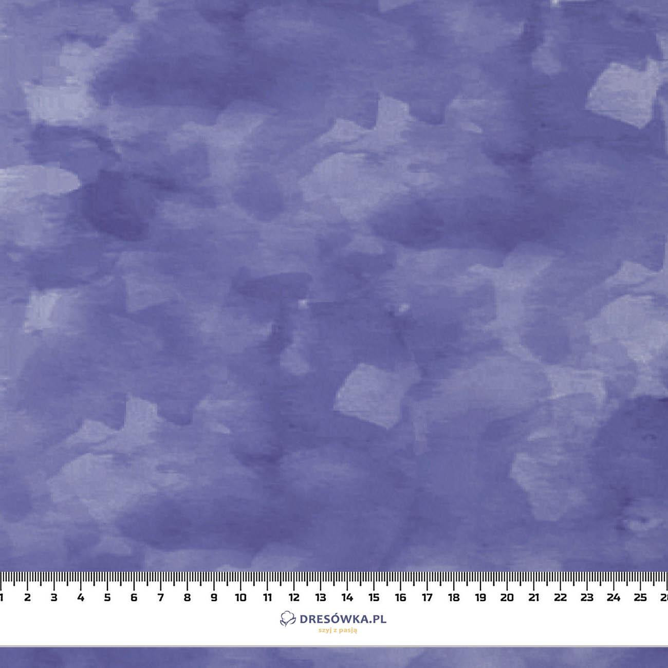 CAMOUFLAGE m. 2 / Very Peri - bio single jerset mit Elastan Sommersweat