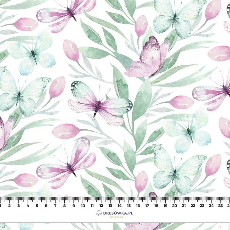 SCHMETTERLINGE MIX M.1 (AQUARELL-SCHMETTERLINGE) - Viskose Jersey