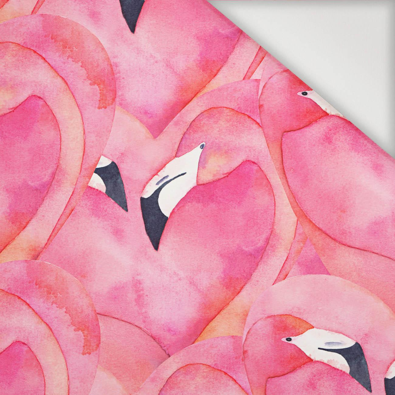 PINK FLAMINGOS - Nylonstoff PUMI