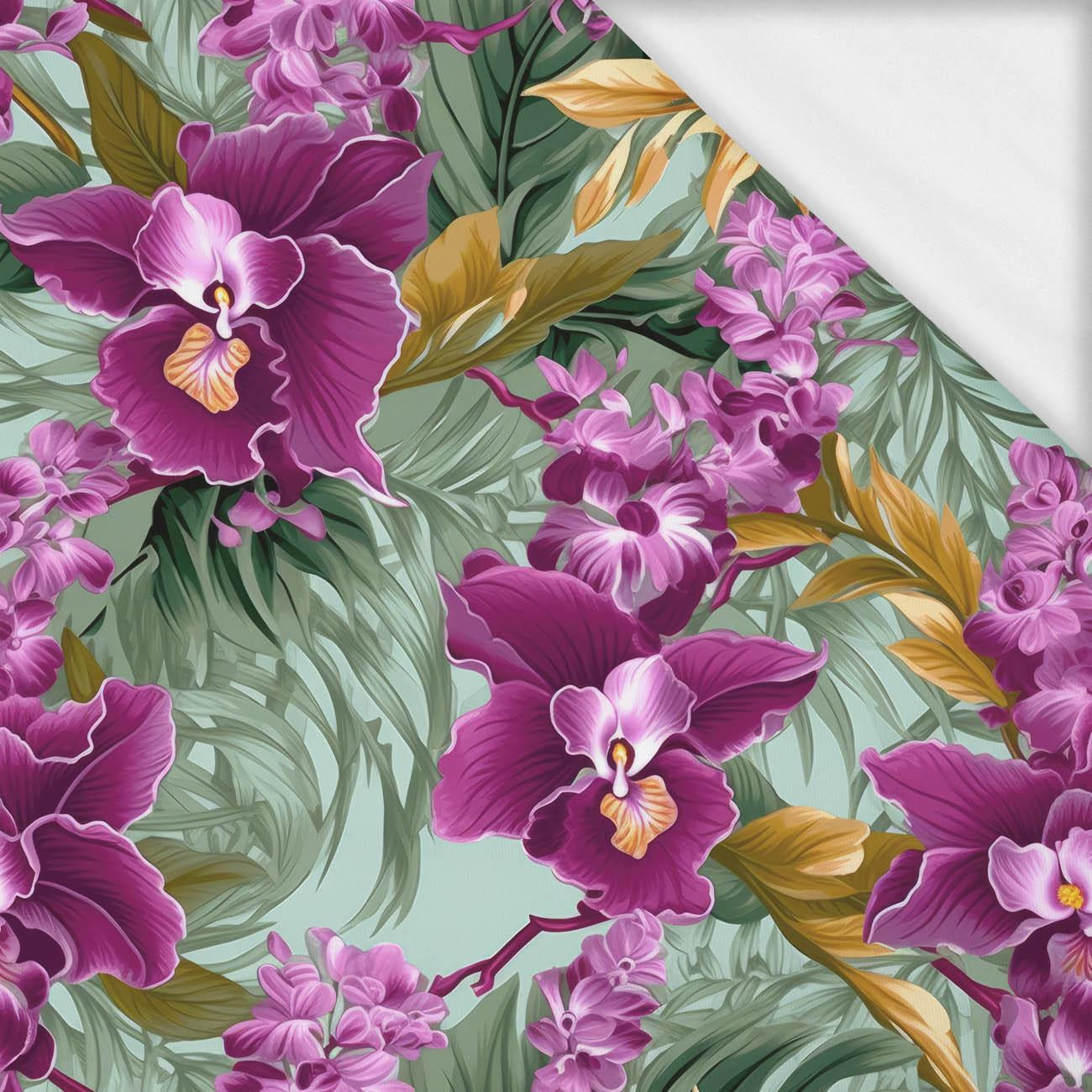 EXOTIC ORCHIDS MS. 3- Single Jersey mit Elastan ITY