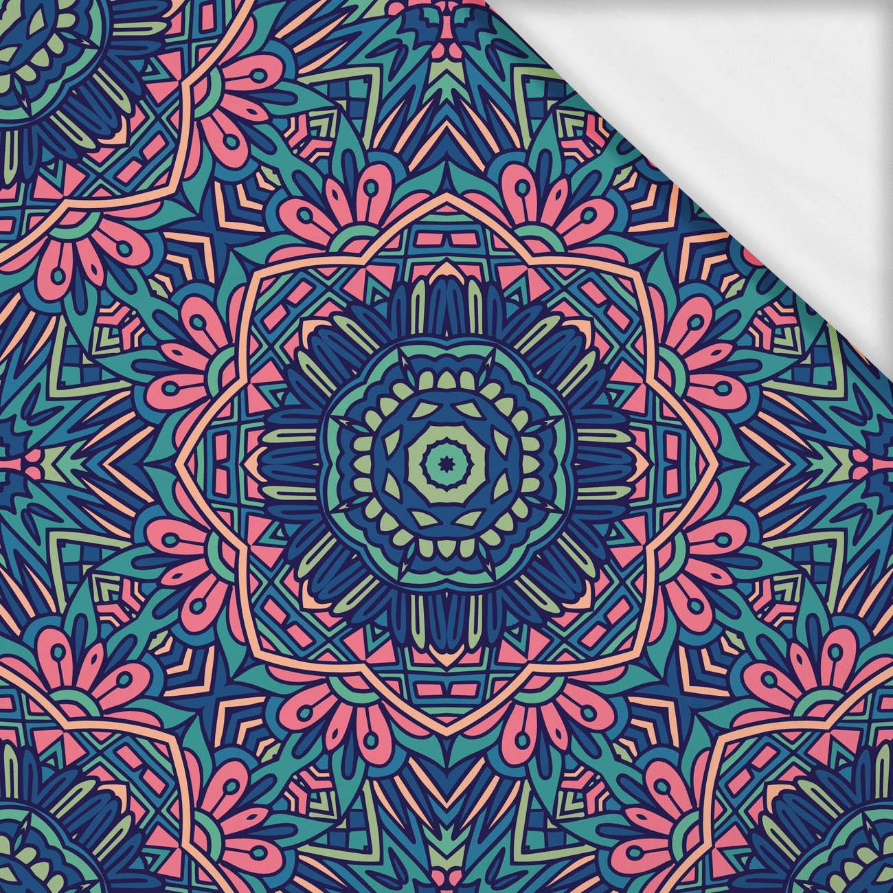 100cm BUNTE MANDALA m. 4- Single Jersey mit Elastan ITY