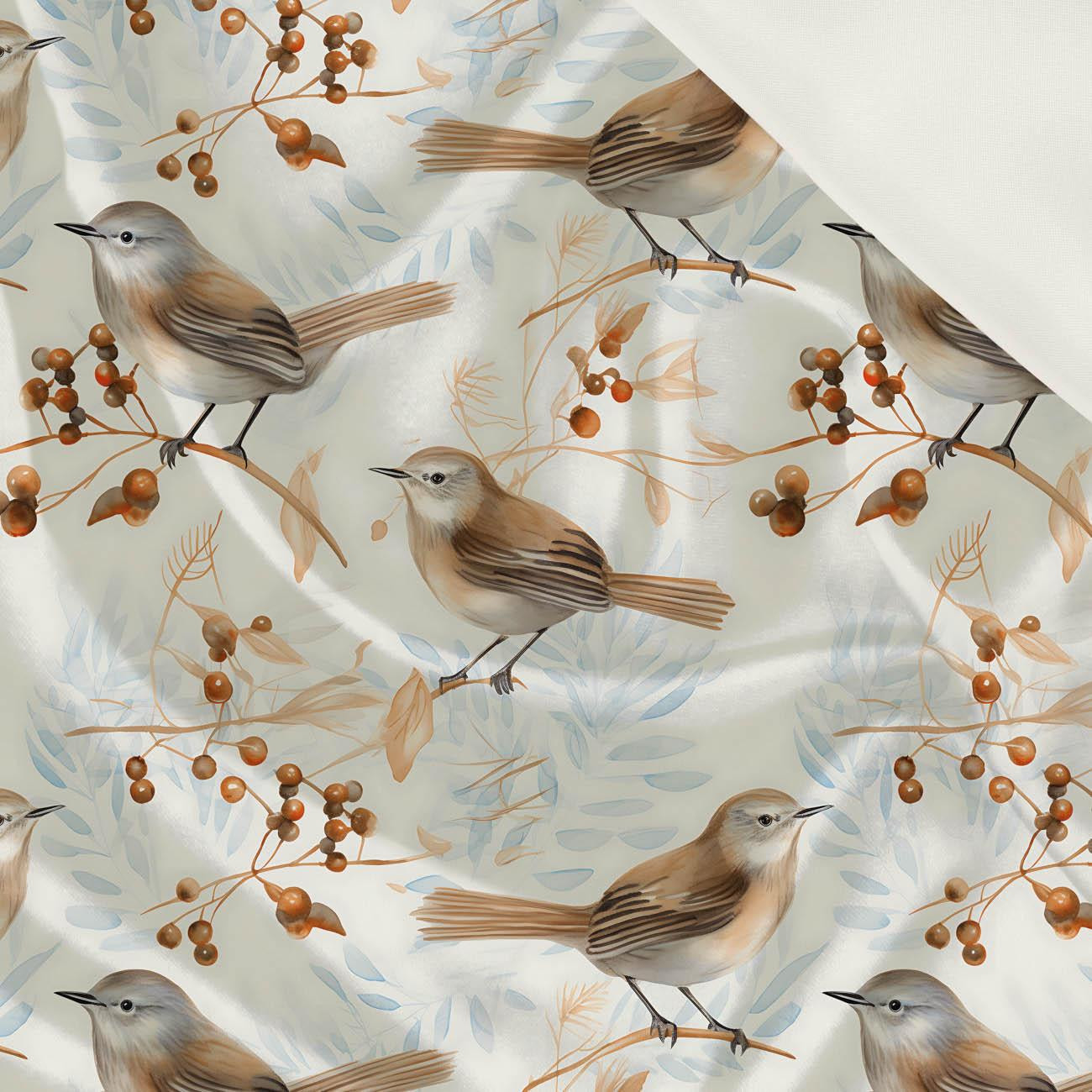 PASTEL BIRDS M. 1 - Satin