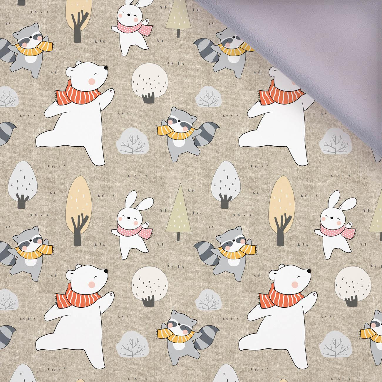 WINTERPARTY MS. 1 (WINTERSPIEL) / ACID WASH BEIGE - Softshell 