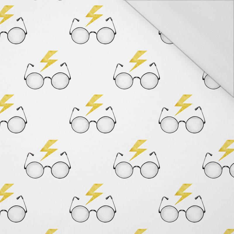 MAGISCHE BRILLE (ZAUBERSCHULE) - bio single jerset mit Elastan Sommersweat