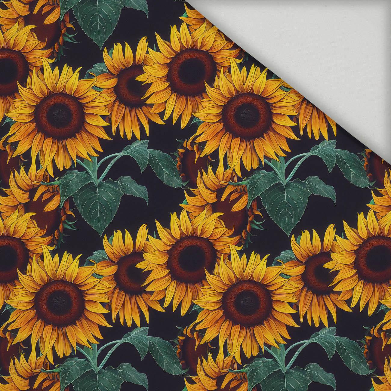 GEMALTE SONNENBLUMEN M. 1 - schnelltrocknende Webware