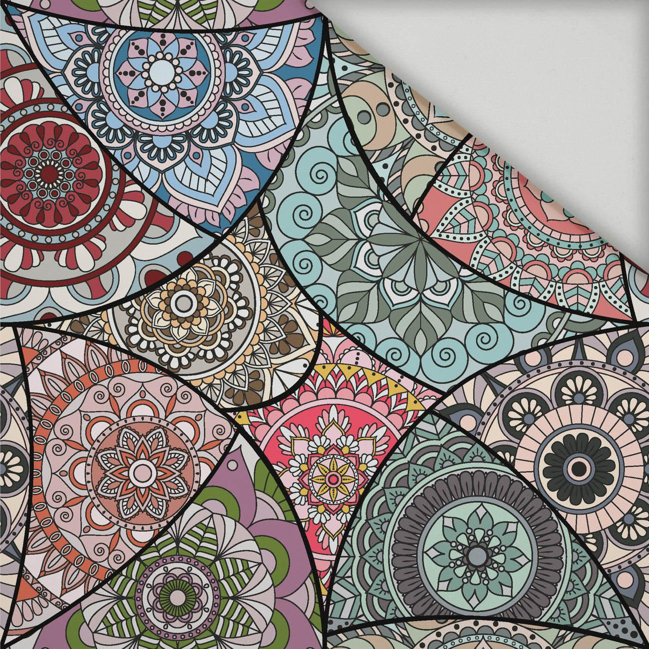 GLASMALEREI / aqua - schnelltrocknende Webware