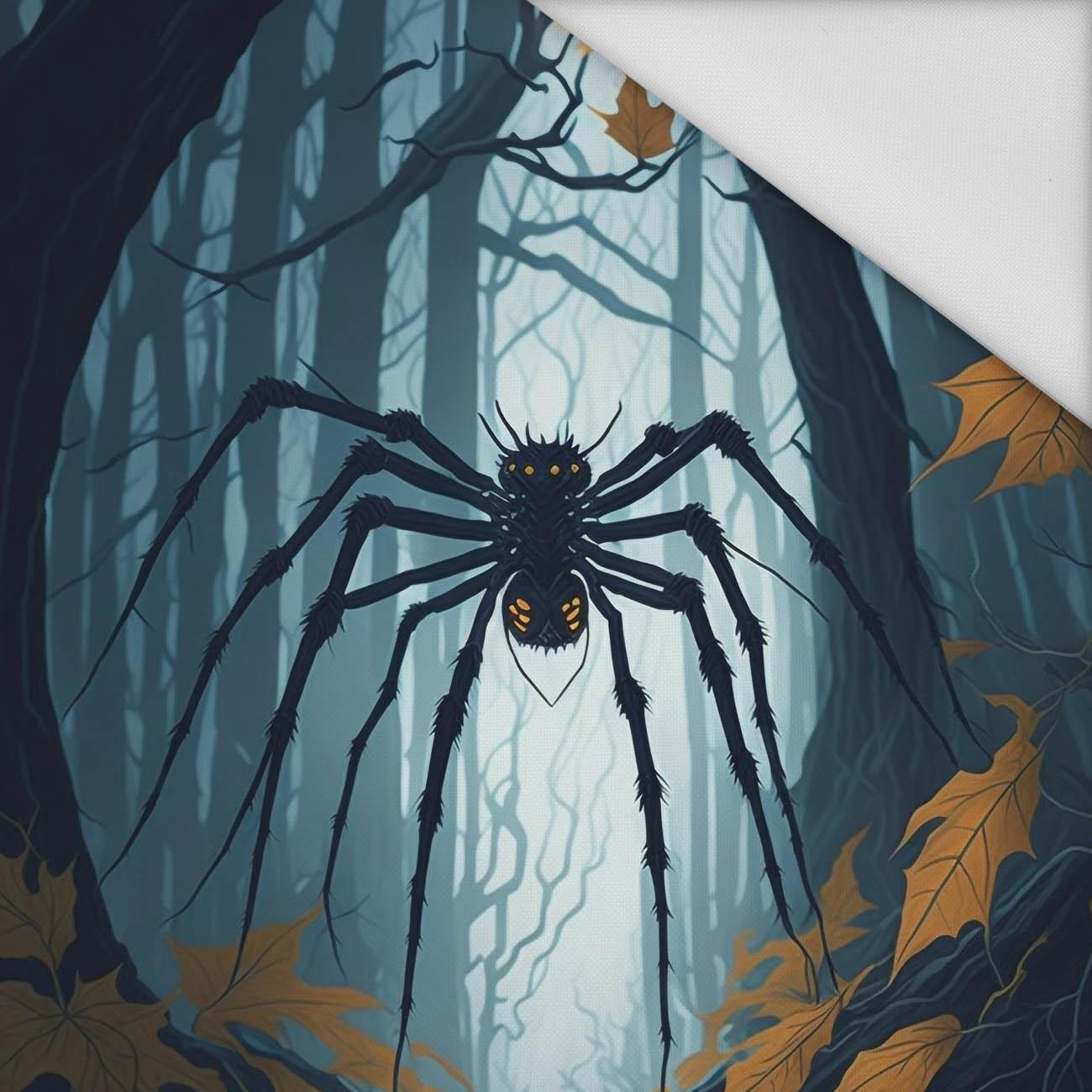 HALLOWEEN SPIDER - Paneel (75cm x 80cm) Wasserabweisende Webware
