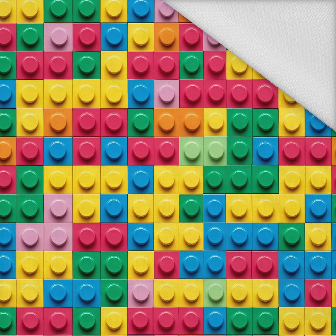 COLORFUL BLOCKS M. 3 - Wasserabweisende Webware