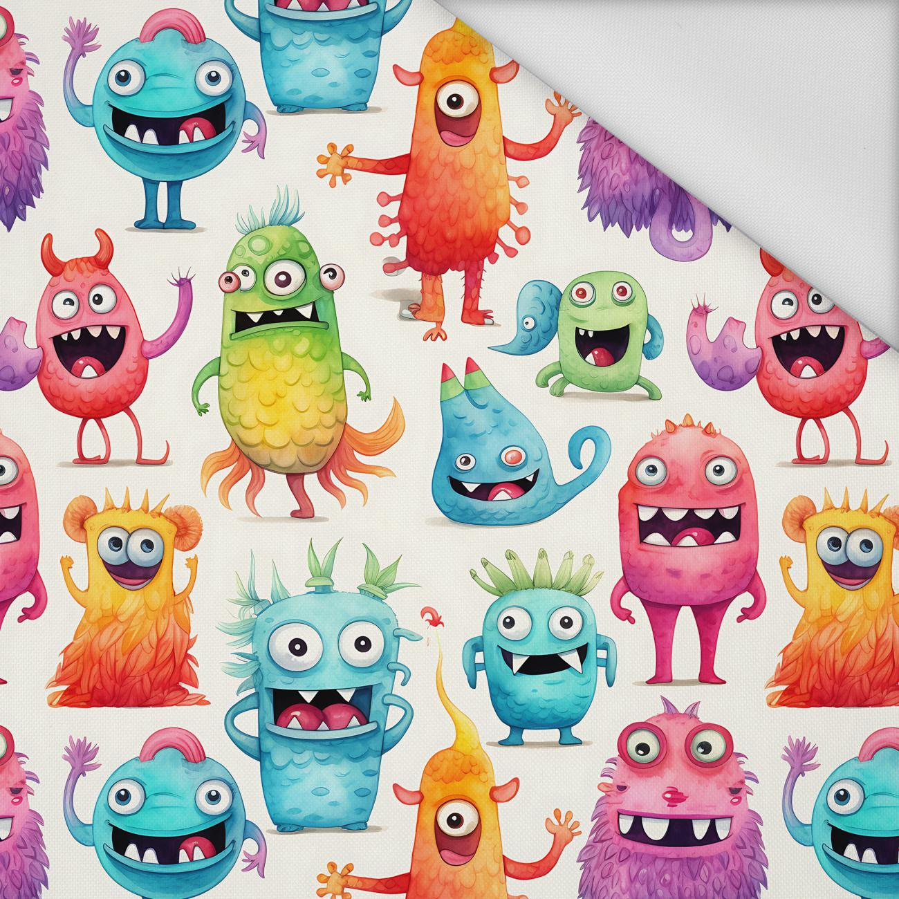 FUNNY MONSTERS M. 2 - Wasserabweisende Webware