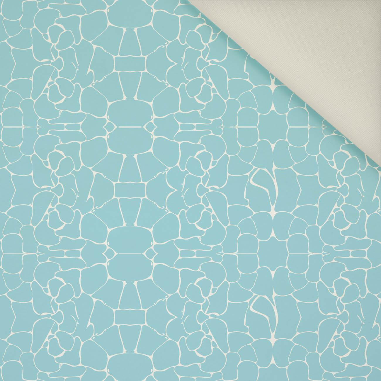 WASSERWELT (HINTERGRUND) / aqua- Polster- Velours