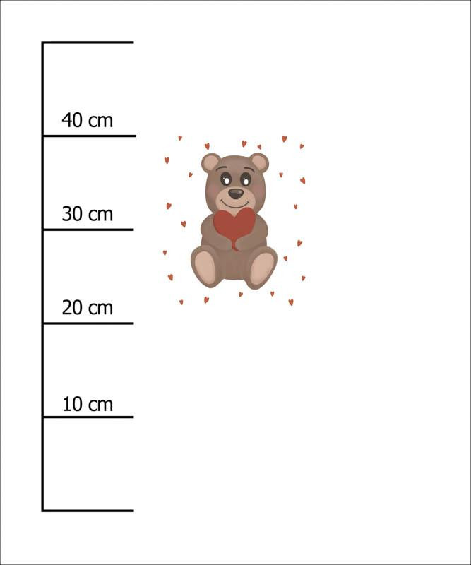 HERR BÄR (VERLIEBTEN BÄREN) - Paneel 50cm x 60cm