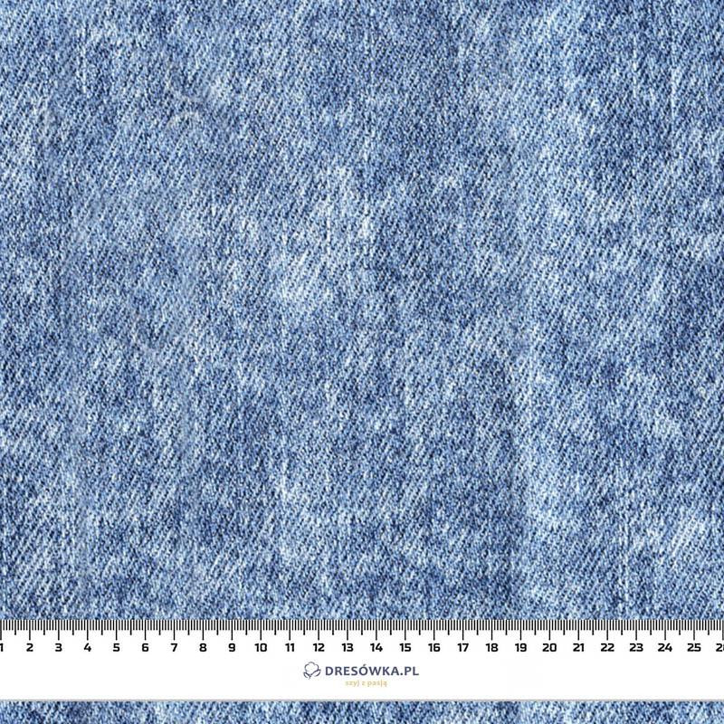 VINTAGE LOOK JEANS (blau)- Polster- Velours