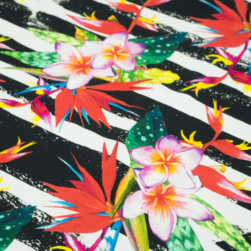 BLUMEN AUF DER ZEBRA - Sommersweat PE240