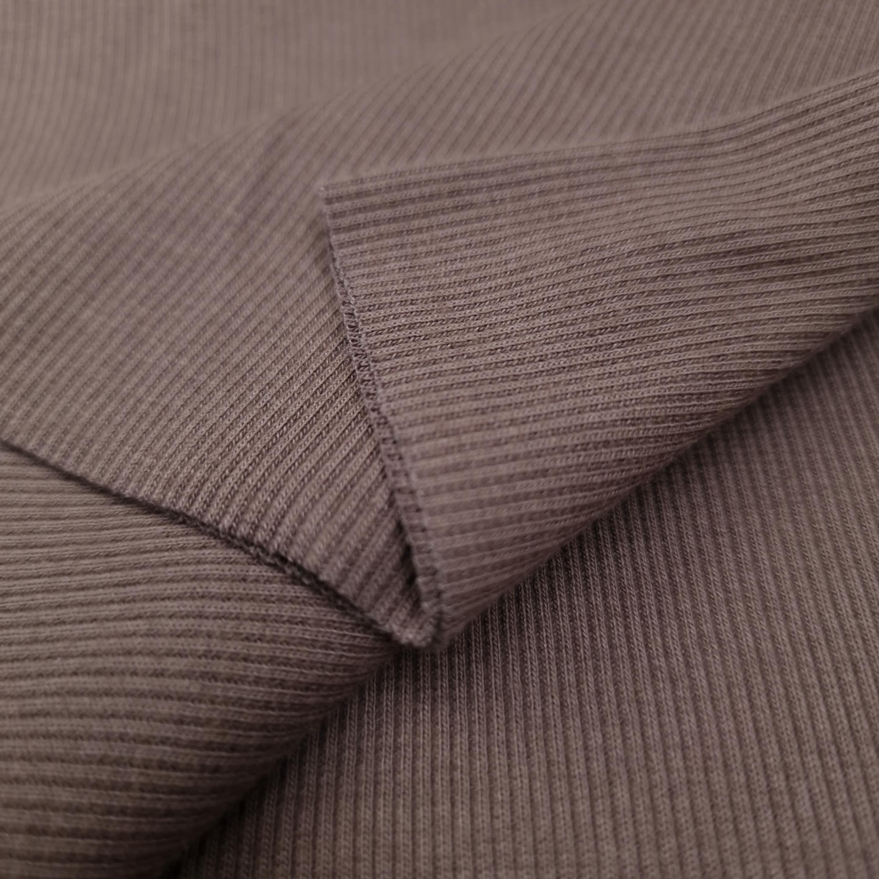 Strickware gerippt - ESPRESSO (D-246) 