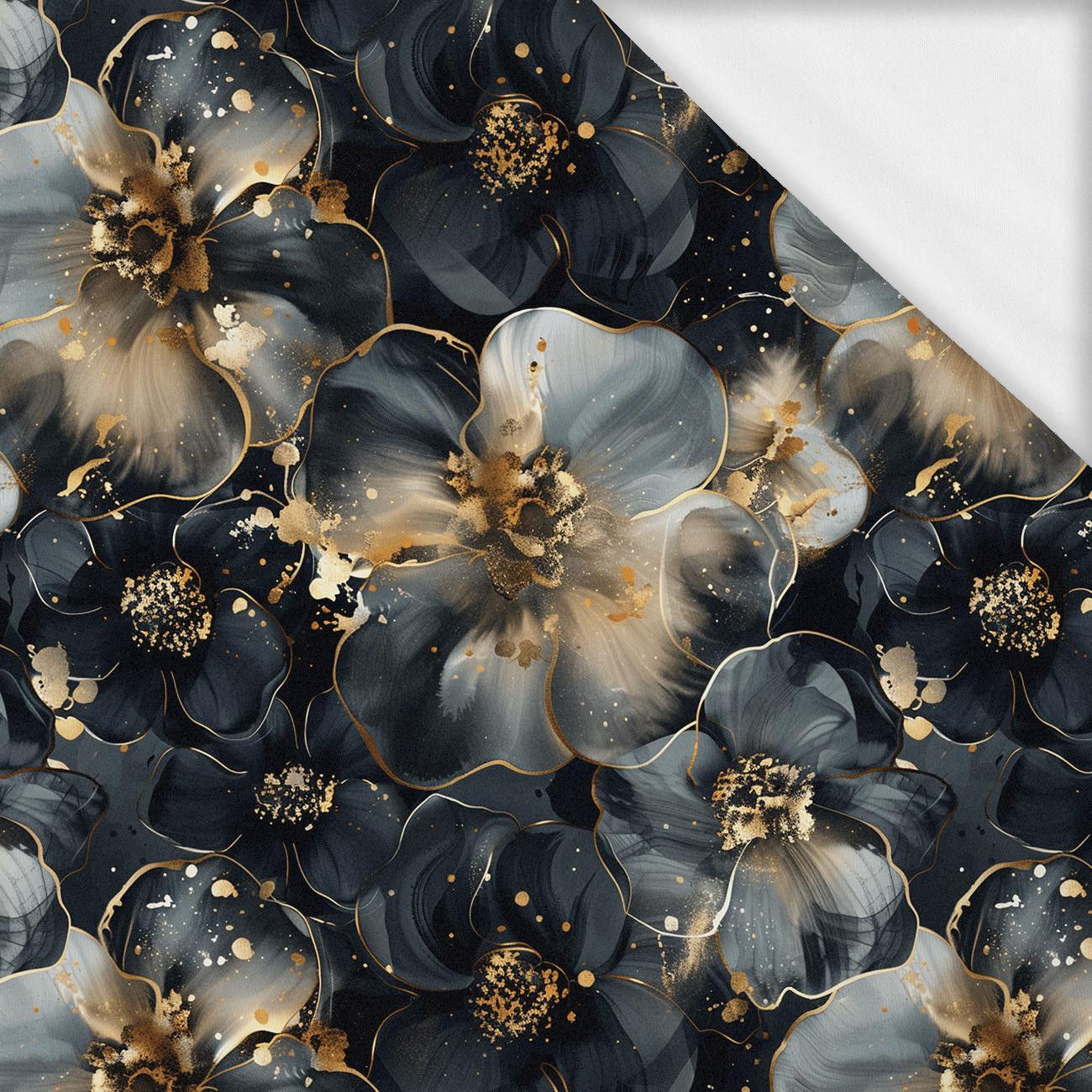 FLOWERS wz.58- Single Jersey mit Elastan ITY