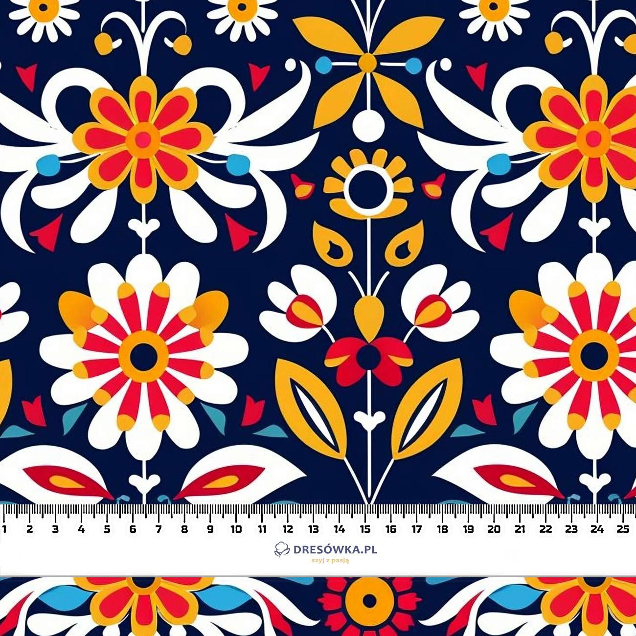 Folk Art wz.3- Single Jersey mit Elastan ITY