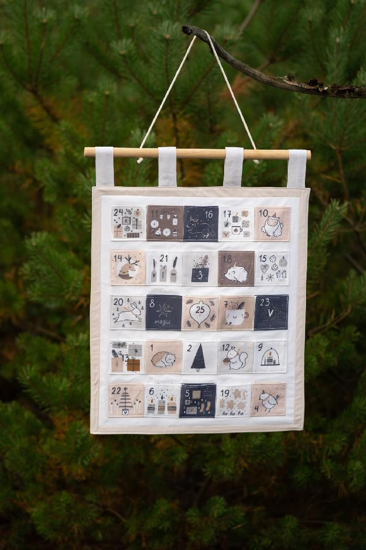 ADVENTSKALENDER - BEIGE