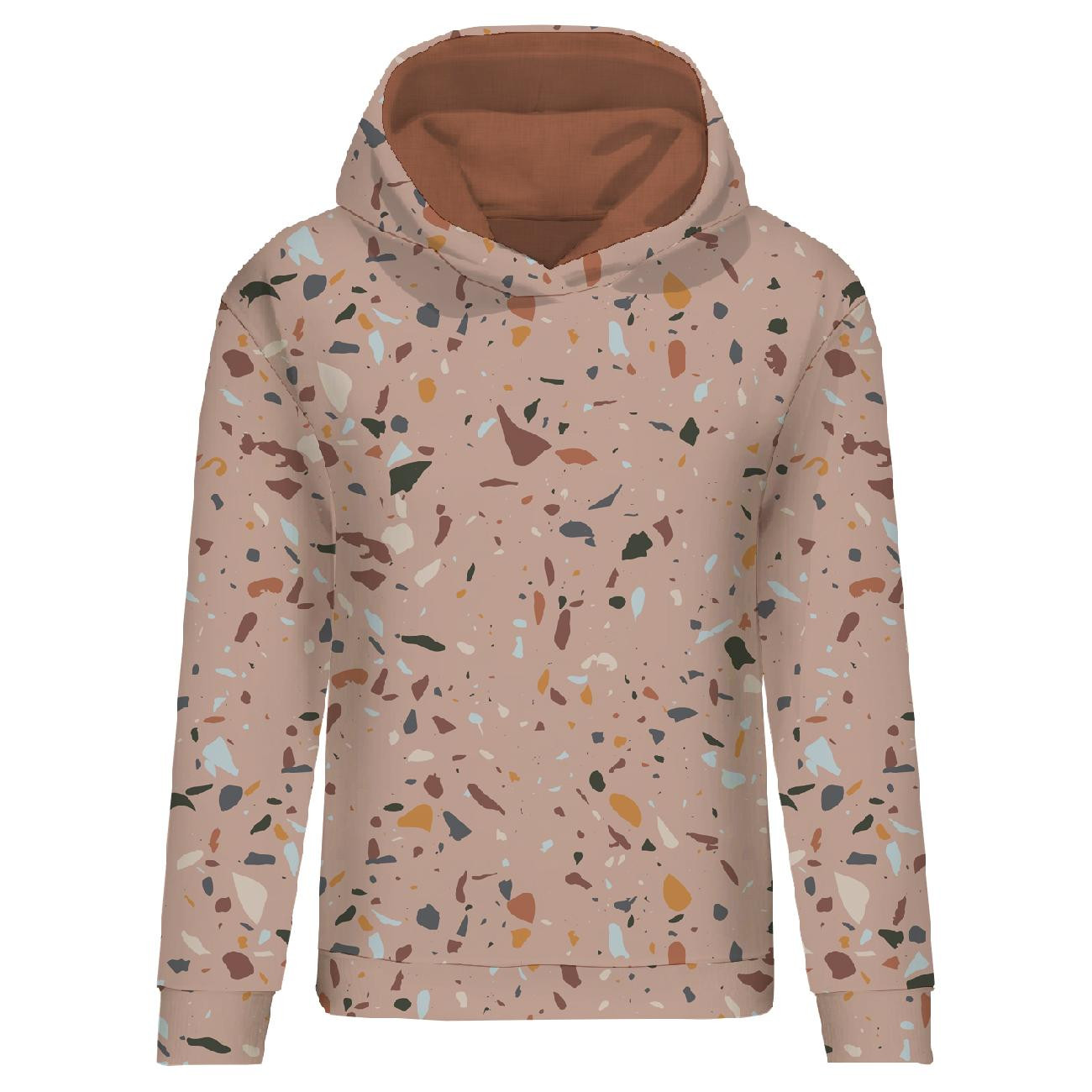 CLASSIC DAMEN HOODIE (POLA) - TERRAZZO Ms. 6 - Sommersweat