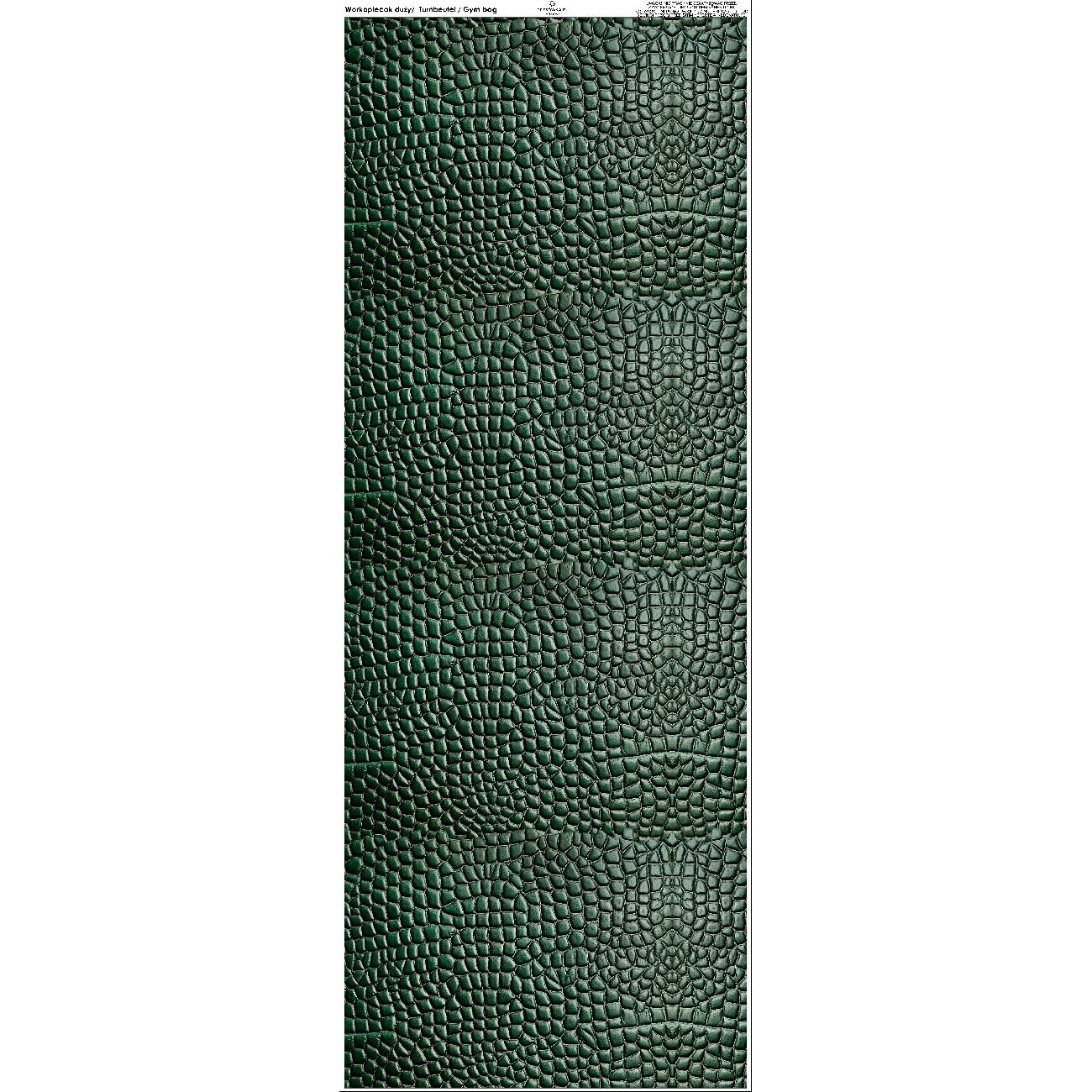 TURNBEUTEL - LEATHER PATTERN MS.17 - Nähset