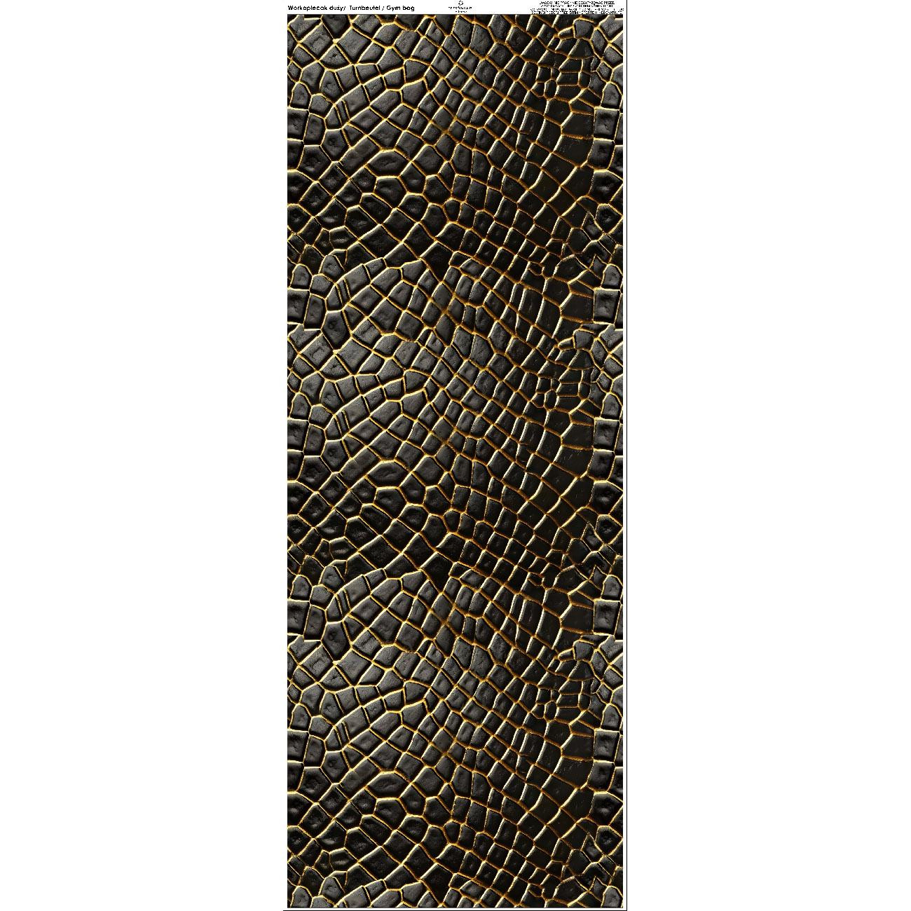 TURNBEUTEL - LEATHER PATTERN MS.18 - Nähset
