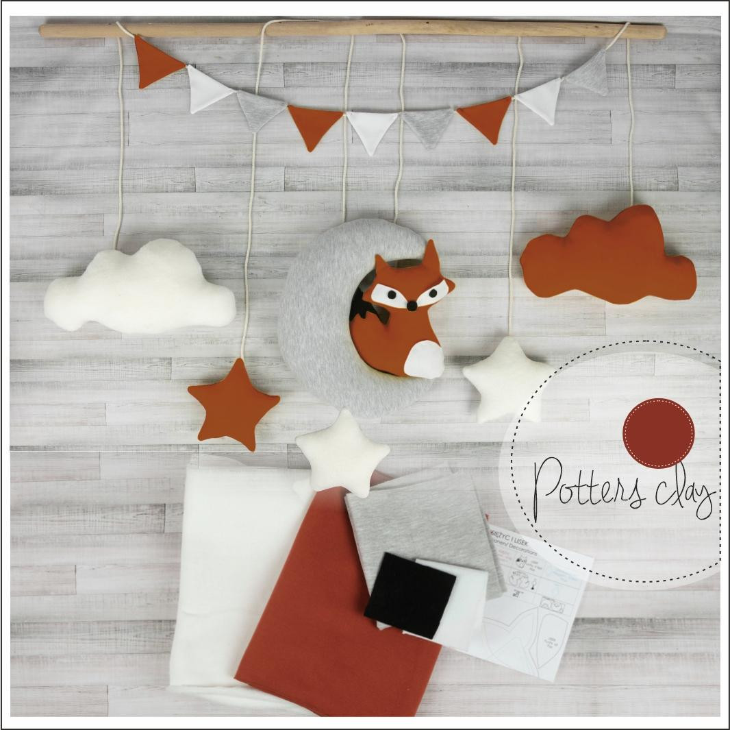 DIY KIT GIRLANDA - Fuchs + Papiermuster