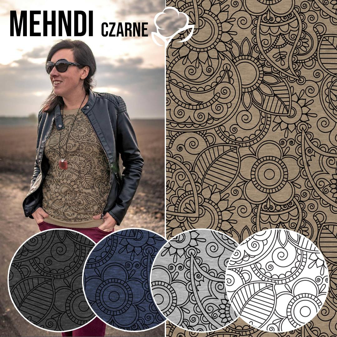 MEHNDI SCHWARZ  / melange jeans