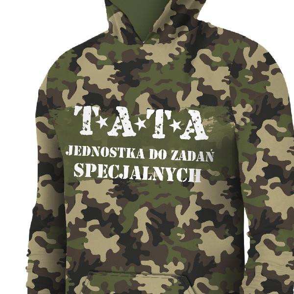 HERREN HOODIE (COLORADO) - TATA / CAMOUFLAGE - Nähset