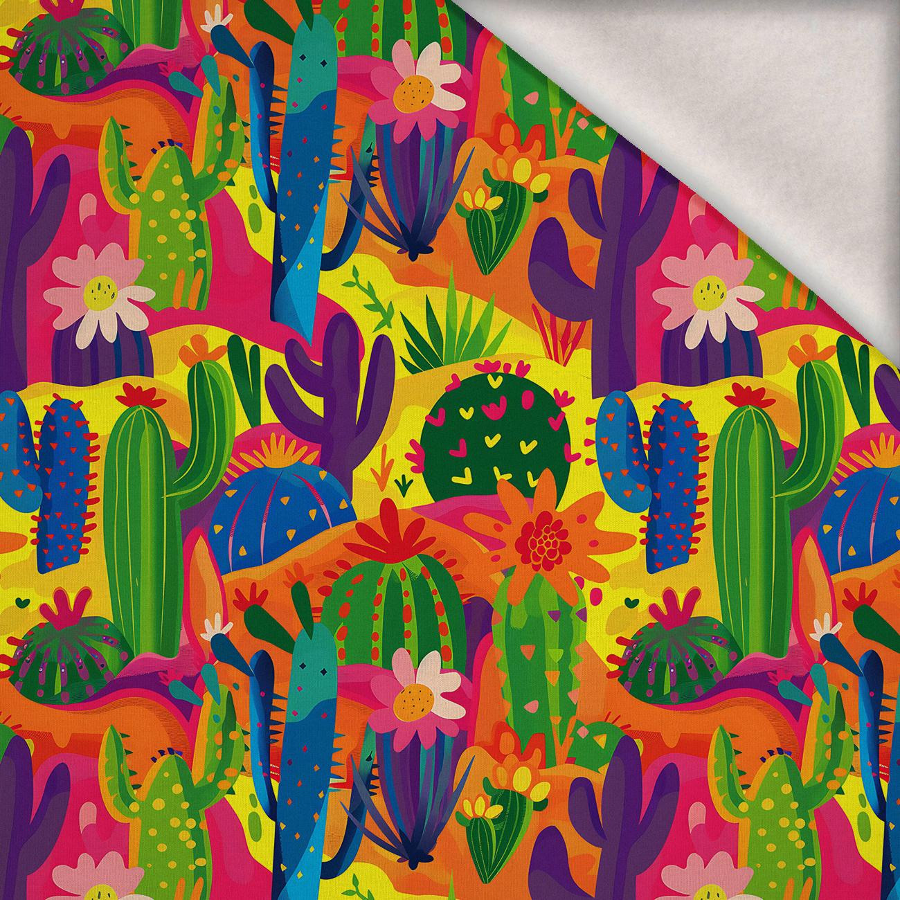 NEON CACTUS WZ.1 - Wintersweat angeraut mit Elastan ITY