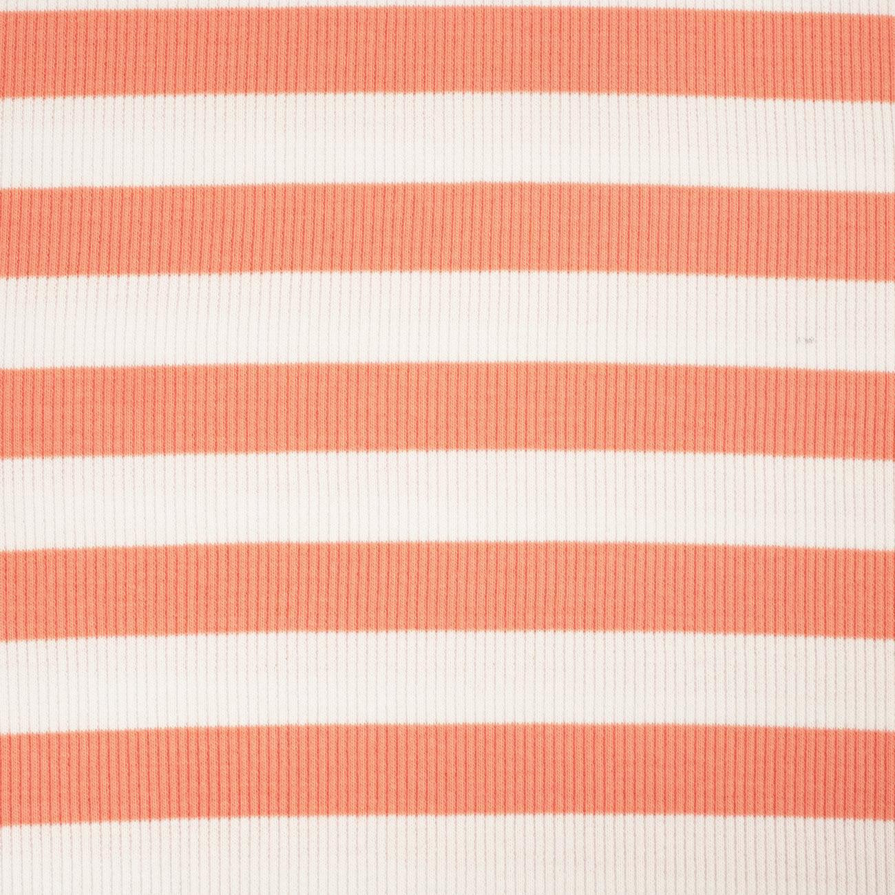 STREIFEN / D-172 PEACH FUZZ - Strickware gerippt