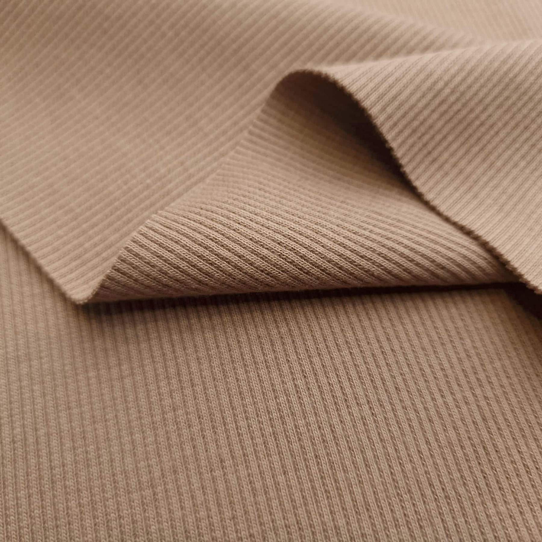Strickware gerippt - CAMEL (D-212) 