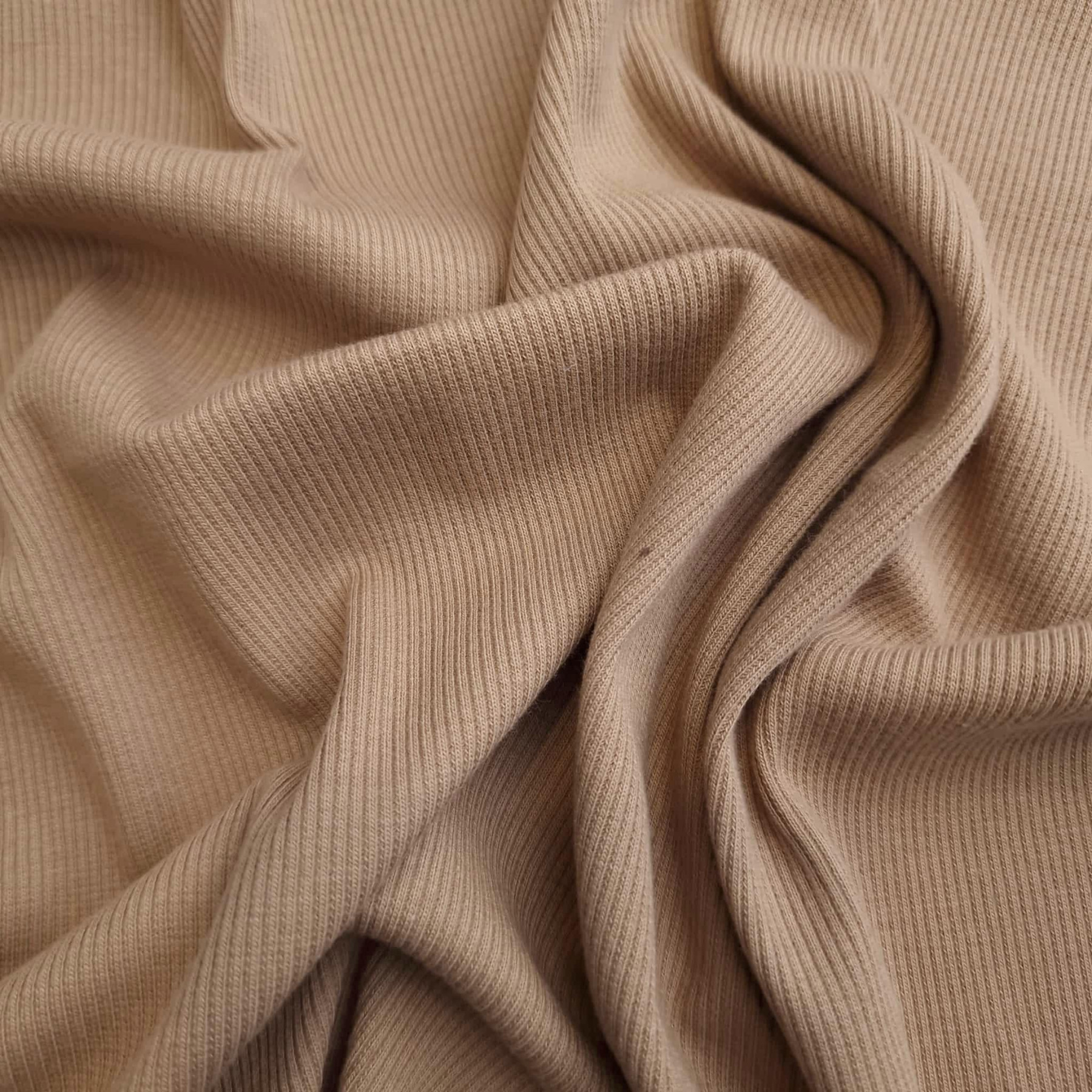 Strickware gerippt - CAMEL (D-212) 