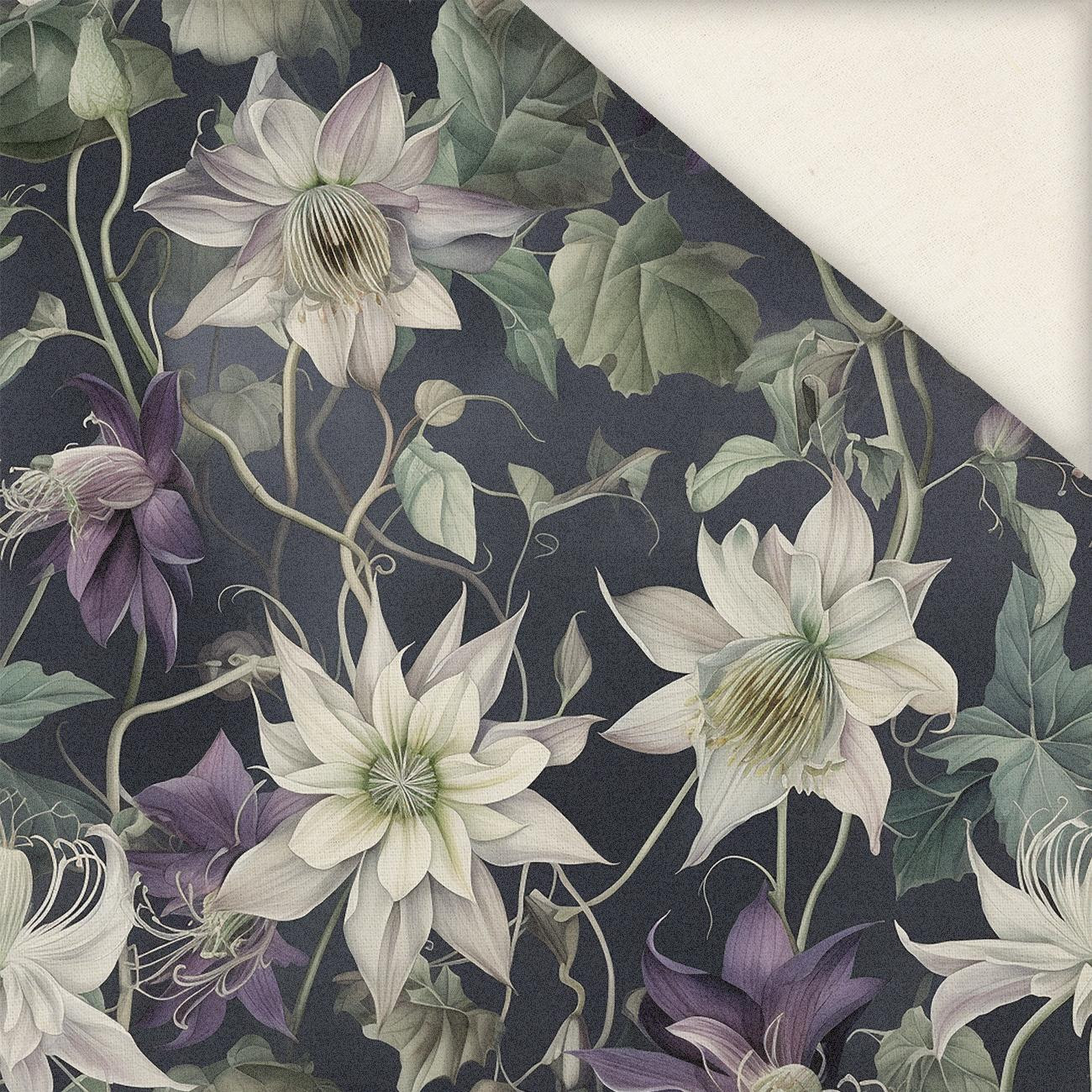 PASTEL FLOWERS WZ.6- Slub Weave