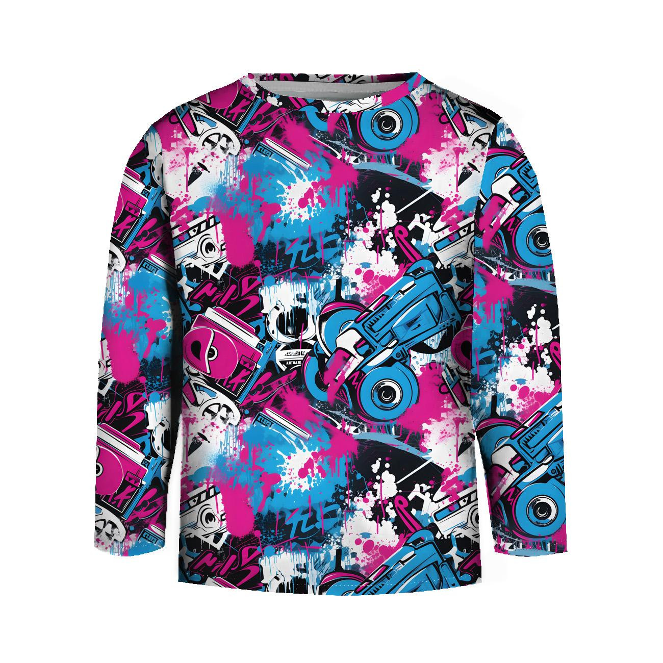 LONGSLEEVE - STREET GRAFFITI WZ.4 - Nähset