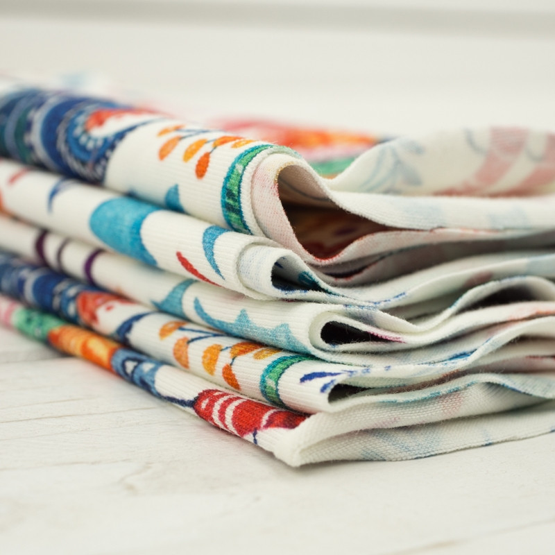 HÄHNE / weiß - bio single jerset mit Elastan TE210 Sommersweat