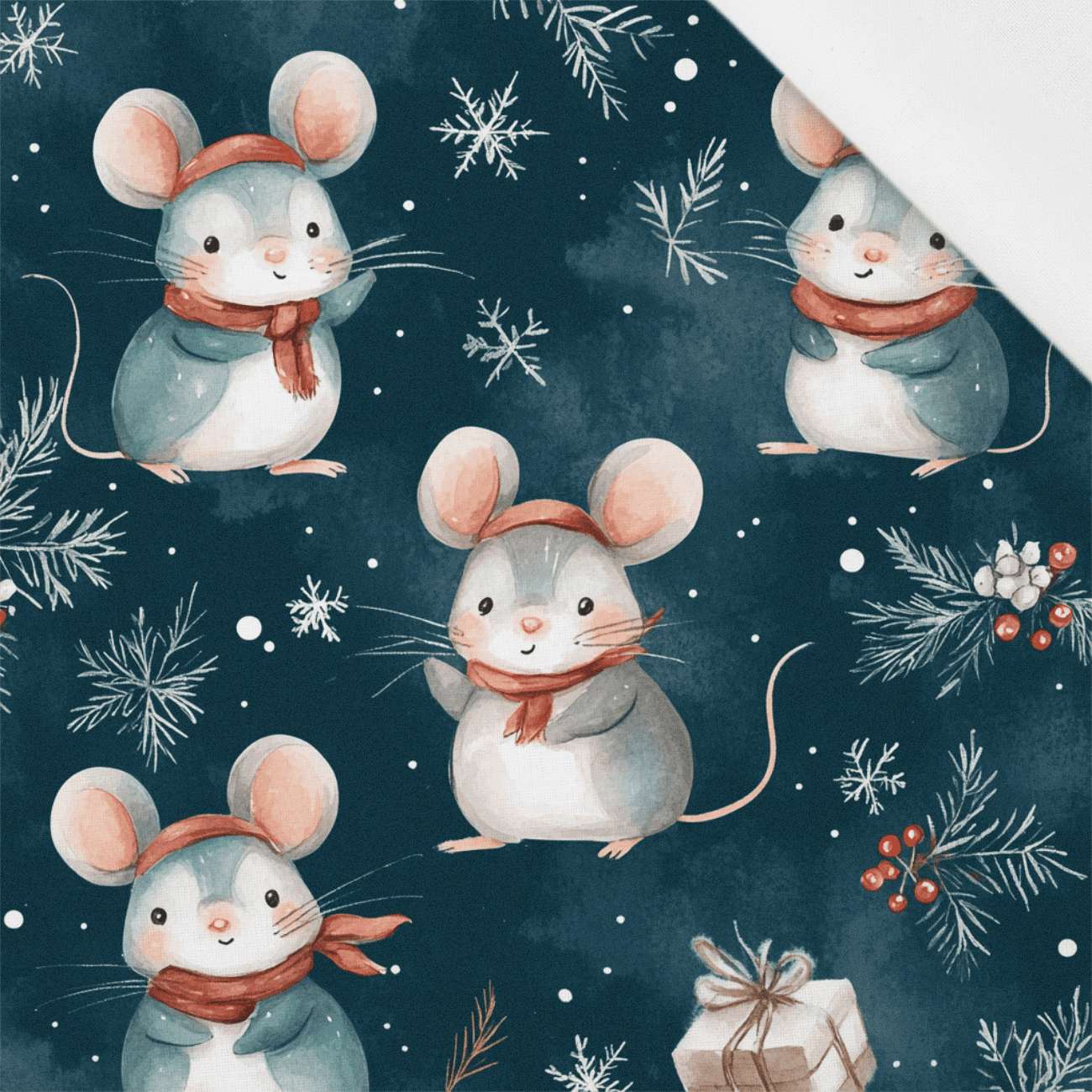 LET IS SNOW wz.8 - Baumwoll Webware