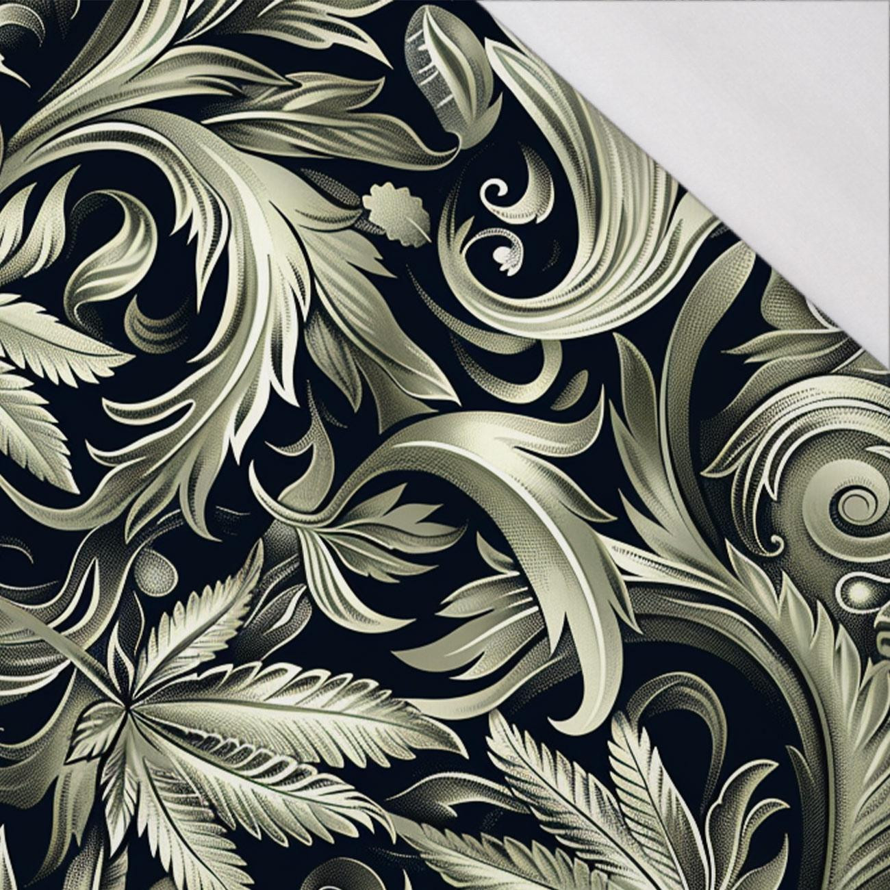 Hemp leaves WZ. 2  - Single Jersey