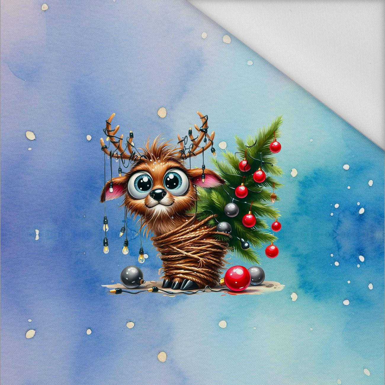 Christmas animal wz. 3 - panel (60cm x 50cm) Wasserabweisende Webware