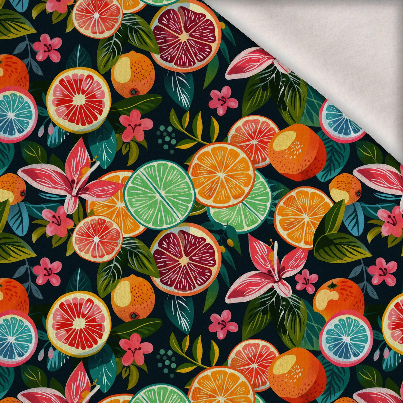 Tutti Frutti wz. 14 - Wintersweat angeraut mit Elastan ITY