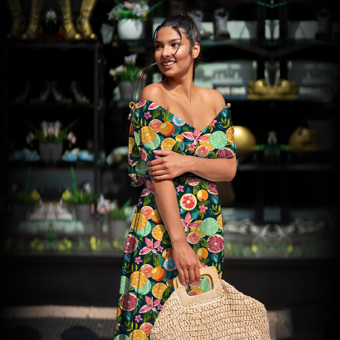 Tutti Frutti wz. 14- Single Jersey mit Elastan ITY