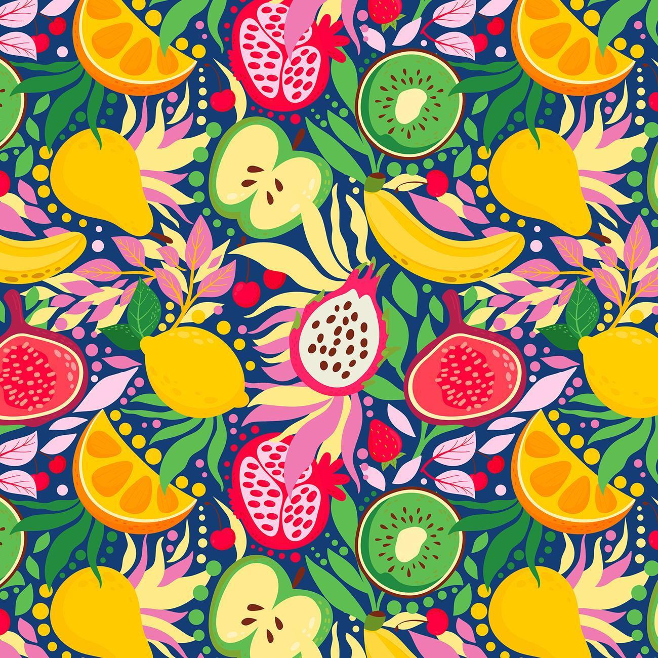 Tutti Frutti wz. 3- Slub Weave