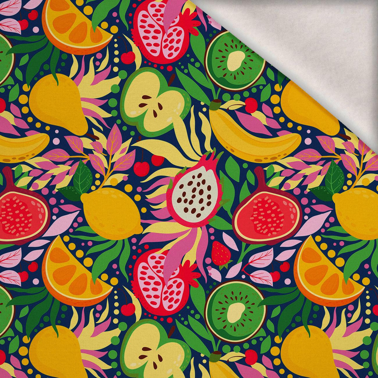 Tutti Frutti wz. 3 - Wintersweat angeraut mit Elastan ITY