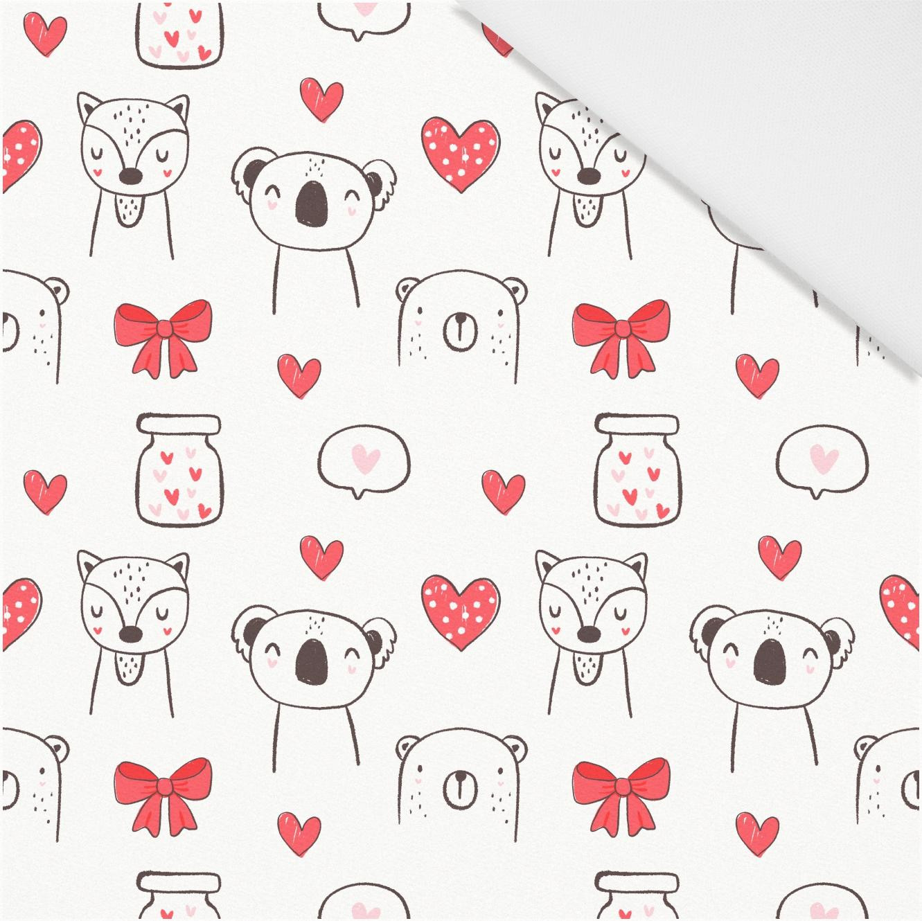 VALENTINE'S DAY 18 - leichte Maschenware angeraut