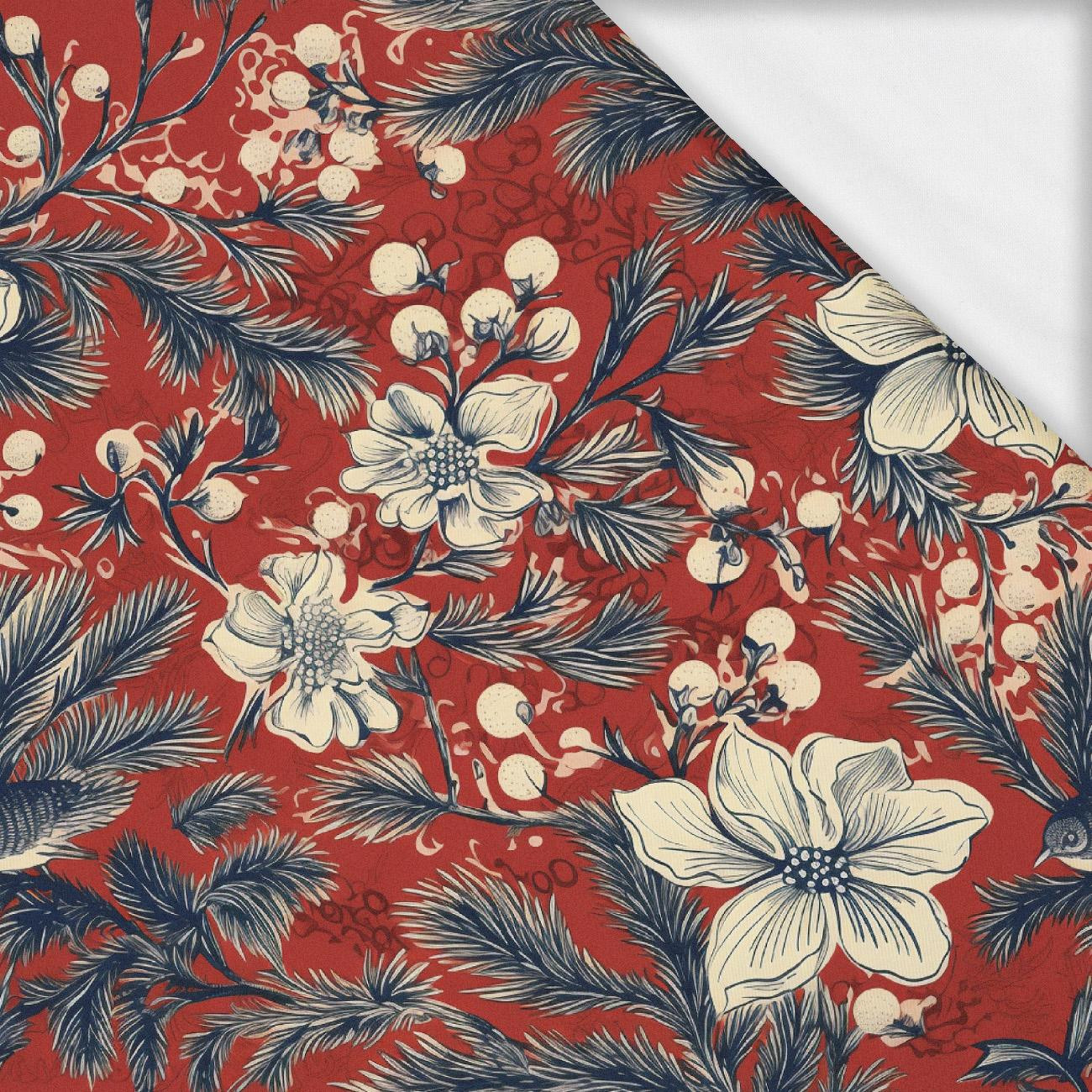 Vintage Christmas wz.15- Single Jersey mit Elastan ITY