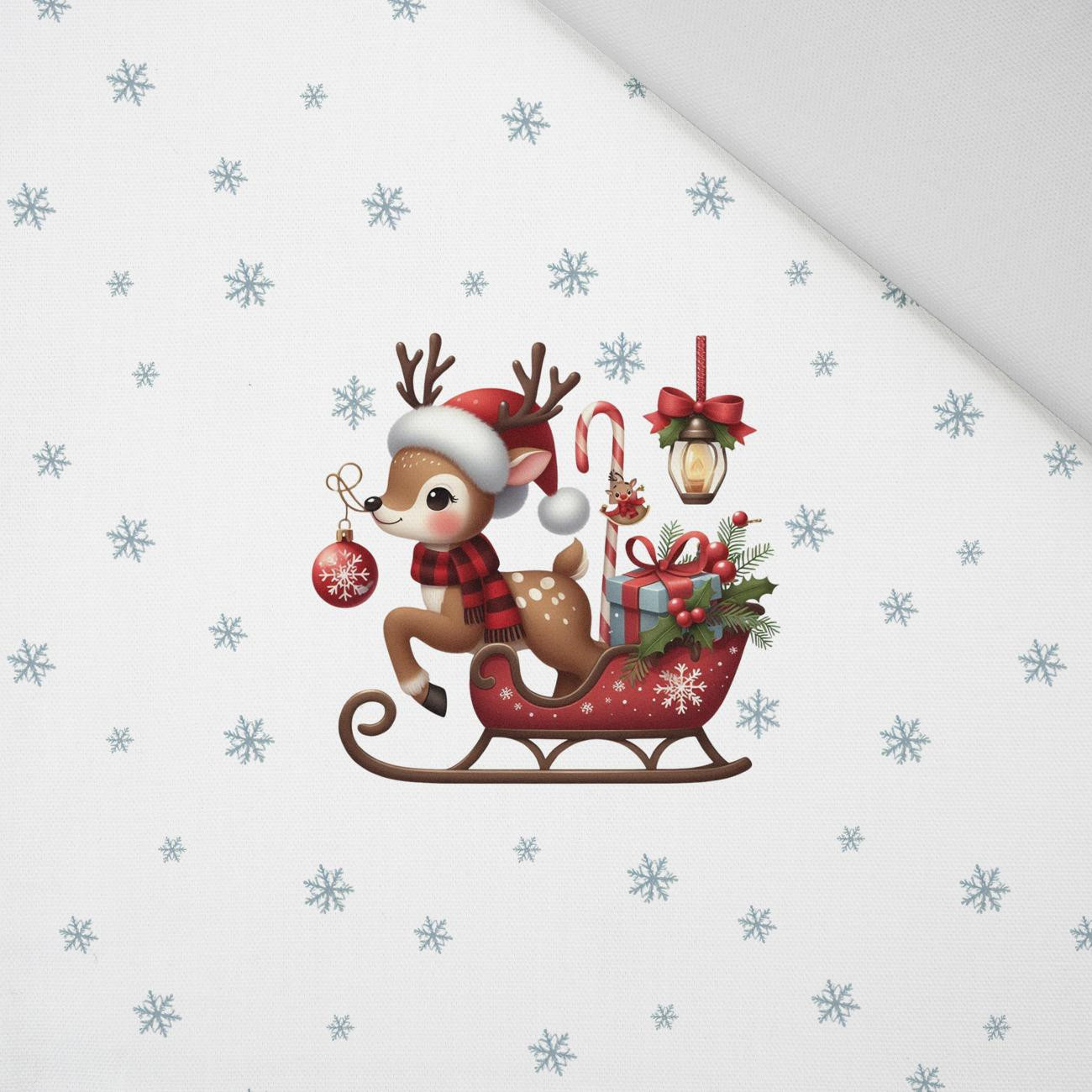 WINTER ANIMALS wz.18 - panel (60cm x 50cm) Panama 220g